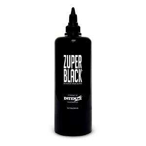 Zuper Black  Intenze Tattoo Ink  12 oz Bottle Factory Outlet For Sale