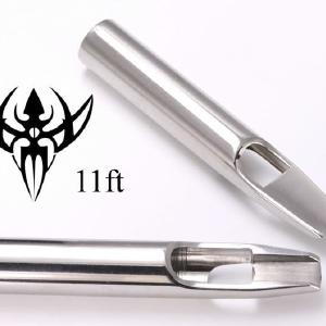 11FT PREMIUM Tattoo Flat Tip - Open Mouth Style Tattoo Tips 2025 Unisex Online