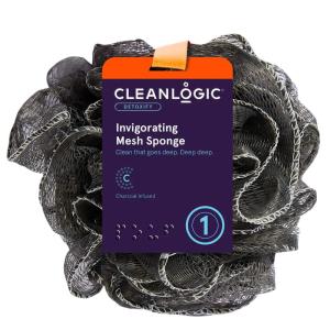 Cleanlogic - Purifying Charcoal Mesh Bath Sponge, 1 Each Finishline Sale Online