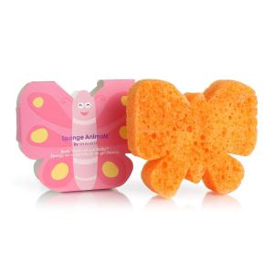 Sponge Animals Kids gbka nasczona mydem do mycia ciaa dla dzieci Butterfly With Mastercard For Sale