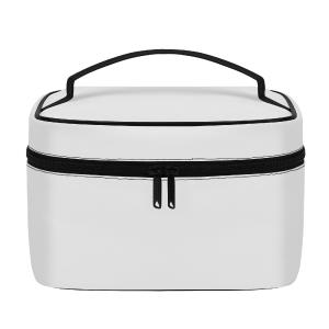 All-Over Print Leather Cosmetic Bag Wiki For Sale