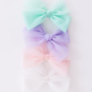 Tulle Hair Bow Clearance Deals
