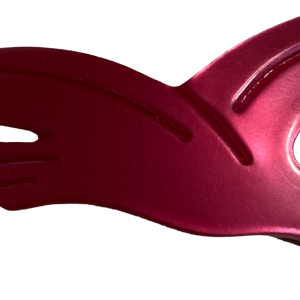 80s Whimsical Pearlescent Pink Bird French Barrette Outlet Low Shipping Fee