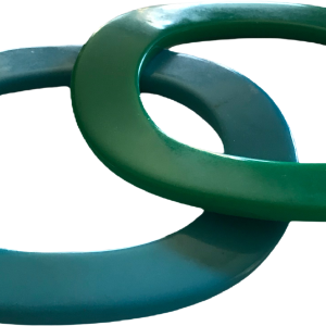 80s Wavy Blue And Green Plastic Bracelet Set Clearance Get To Buy