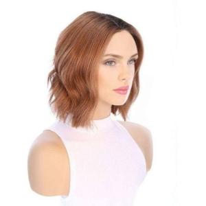 12" Divine Lace Top Wig Copper w/ Partial Rooting Cheap Sale Sale