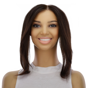 10" Hairline Topper #4 Dark Brown Choice Cheap Pice