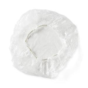 Cs/500 Disposable Plastic Shower Caps, Clear. Clearance Best Seller