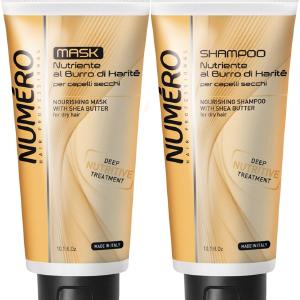 Zestaw Odywiajcy z masem Shea maska 300ml   szampon 300ml Outlet Extremely