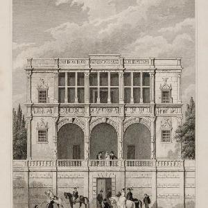 1831 Maison Francois I Champs Elysees Paris Engraving - ORIGINAL PARIS2 Cheap Affordable