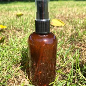 100ml Amber Plastic (PETG) bottle with Atomiser Cheap Good Selling
