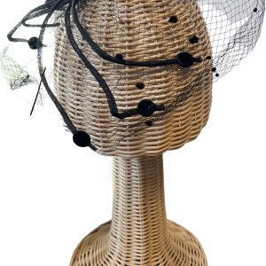 40s/50s Black Net Hat Hair Cover Hot Sale Online