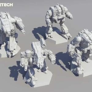 BATTLETECH: Inner Sphere Heavy Battle Lance Clearance 2025
