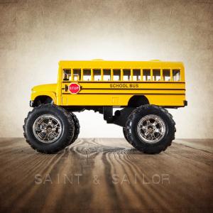 Vintage Monster Truck Monster School bus Sale Footlocker Finishline