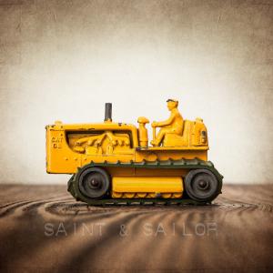 Vintage Toy Bulldozer 5 Color Choices Clearance Store Sale Online