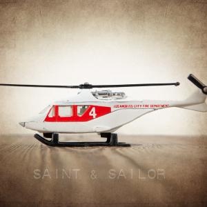 Vintage Matchbox Red and White Fire Helicopter With Mastercard Online