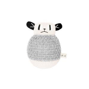 Loris Roly Poly Soft Toy in Grey by Main Sauvage Free Shipping Pices