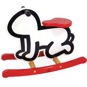 Keith Haring Baby Rocker by Vilac Browse
