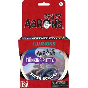 Crazy Aaron's SC020 Illusion Thinking Putty Super Scarab Putty, Multi color Genuine For Sale