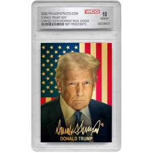 [GOLD EDITION] 47th President Donald Trump | Republican Presidents Trading Card Collection | Only 50 Available | Individually Numbered | Graded Gem Mint 10 Cheap Sale Outlet Store