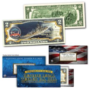 'U.S Navy 250th Anniversary' - Genuine Legal Tender U.S. $2 Bill Amazon Cheap Online