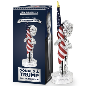 Platinum Trump Bobblehead (Limited Run of 2024 Units) Good Selling Cheap Online