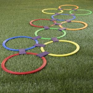 Hopscotch Ring Agility Training Equipment #LX1999 Free Shipping Fashionable