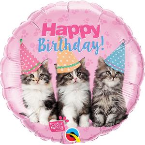 Kittens Birthday Small Balloon Discount Fashionable