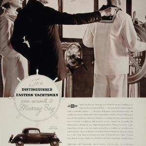 1934 Ad Chevrolet Master Six Sport Coupe Car Yachtsman - ORIGINAL FT1 Discount Countdown Package