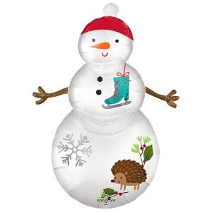 Woodland Snowman Balloon Clearance Order