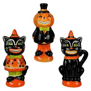 Vintage Inspired Halloween Figures Set/3 Order Cheap Online