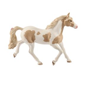 Schleich 13884 Figurine Paint Horse Mare, Plastic, Tan/White Get Authentic For Sale