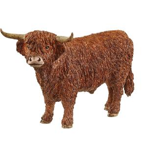Schleich 13919 Farm World Series Toy, Highland Bull Free Shipping High Quality