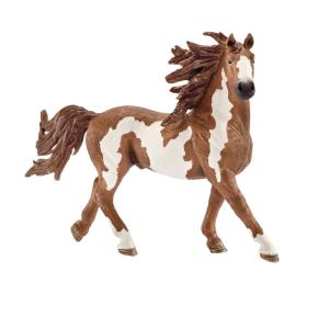 Schleich 13794 Figurine Pinto Stallion, Plastic, Brown/White Cheap Get Authentic