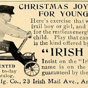 1906 Ad Irish Mail Exercise Children Hill-Standard Toy - ORIGINAL CL4 Cheap Sale Best Wholesale