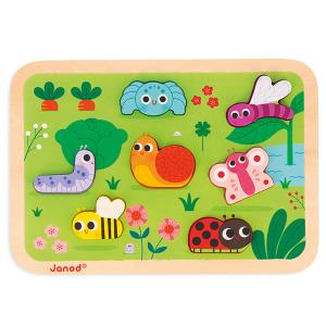 The Garden Chunky Puzzle by Janod Discount Online Online