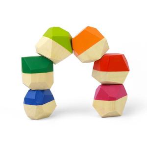 Wooden Stacking Pebbles Toy Best Wholesale Cheap Pice