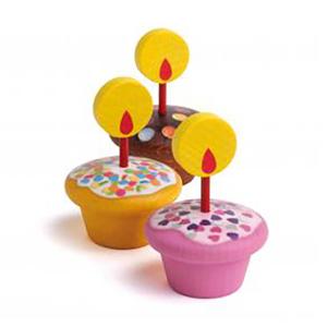Wooden Happy Birthday Muffins Toy Cheap Sale Cheap