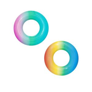 Bestway 36126E Rainbow Swim Ring Floating Tube, Vinyl, Multicolor Professional Online