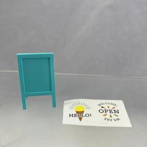 [PC3] Nendoroid More Ice Cream Shop: A-Frame Sign Geniue Stockist