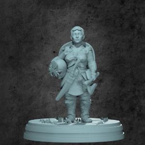 Ylea (City Guard) Miniature for Tabletop RPGs Discount Latest Collections