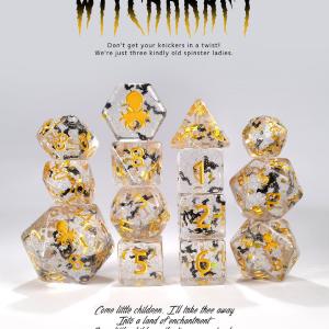 WitchKraft Gold Ink 14pc Limited Edition Dice Set From China Sale Online