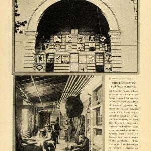 1918 Print Aviation Air Training Balloon Technology WWI ORIGINAL HISTORIC ILW2 Buy Cheap Perfect