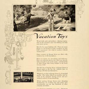 1920 Ad S. S. Kresge Toys Children Shovels Kmart Boat - ORIGINAL SEP4 2025 Online