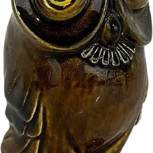 Vintage Owl Bank Made In Japan Ceramic Coin Money Kitsch Home Kid Children Nursery Kawaii Decor Mid Century Norcrest Retro 60s Outlet Huge Surprise