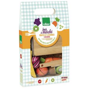 Wooden Cutting Fruits and Vegetables by Vilac Discount Recommend