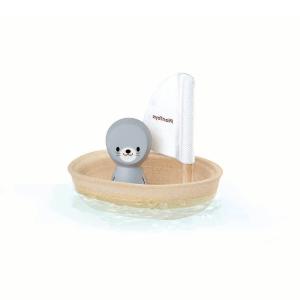Sailing Boat with Seal by PlanToys Free Shipping Release Dates