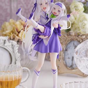 Re:ZERO -Starting Life in Another World- Figure Emilia & Childhood Emilia 1/7 Scale Figure Cheap Sale From China