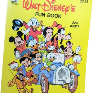 1981 Walt Disney's Fun Book In Excellent Unused Condition Vintage Disney Coloring Book Disney Activity Book Rare Find Like New Softcover by Walt Disney Discount Official Site