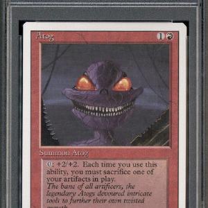 1994 Magic the Gathering Revised Atog PSA 10 With Credit Card Online