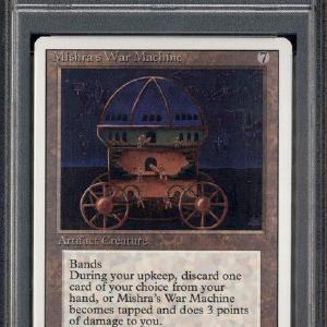 1994 Magic the Gathering Revised Mishra's War Machine PSA 9 Cheap Sale Genuine